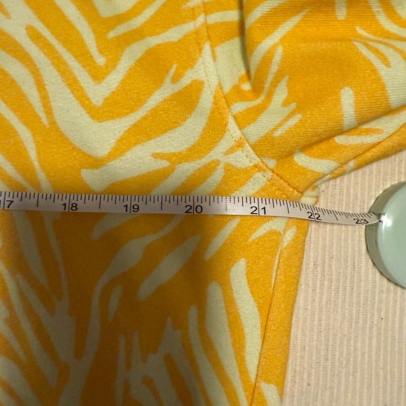 STINE GOYA Yellow and White Patterned Hoodie - Picture 6 of 8